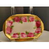 Vintage Royal Albert OLD ENGLISH ROSE Relish Serving Tray Dish ROSES Crown China